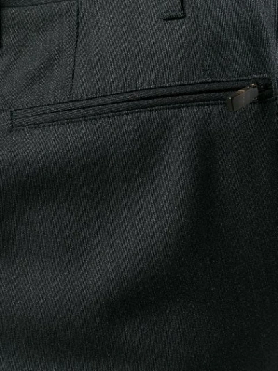 Shop Corneliani Straight-leg Trousers In Black