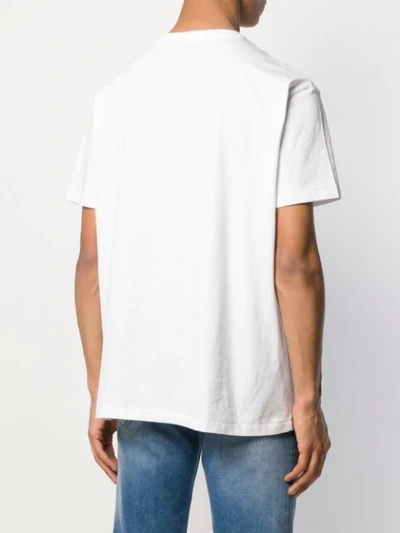 Shop Polo Ralph Lauren Logo Print T-shirt In White