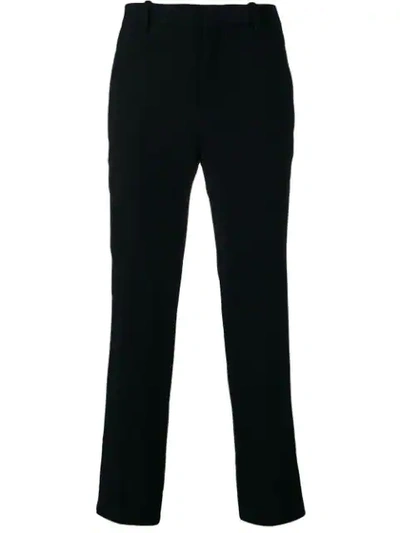 Shop Neil Barrett Regular Fit Tailored Trousers In Black