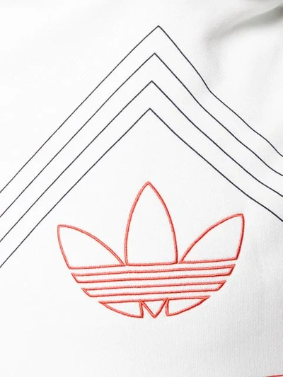 Adidas Originals P.e. Rivalry Hoodie In White | ModeSens