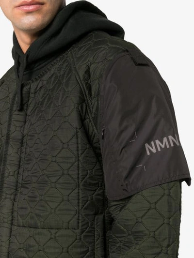 Shop Nemen Guard Liner Pu Multiprene Long Sleeve Jacket - Green