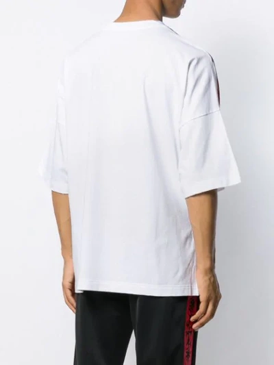 Shop Palm Angels Graphic Printed T-shirt In White