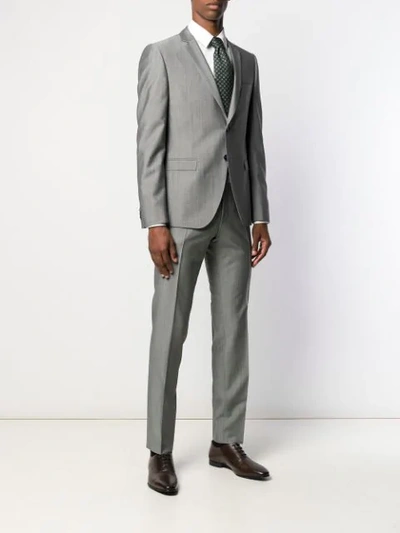 Shop Hugo Boss Slim In Grey