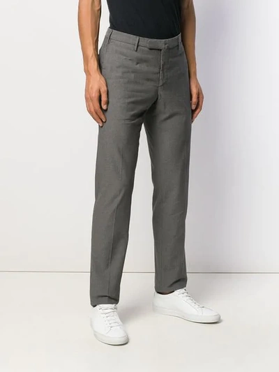 Incotex Regular Fit Trousers In Grey