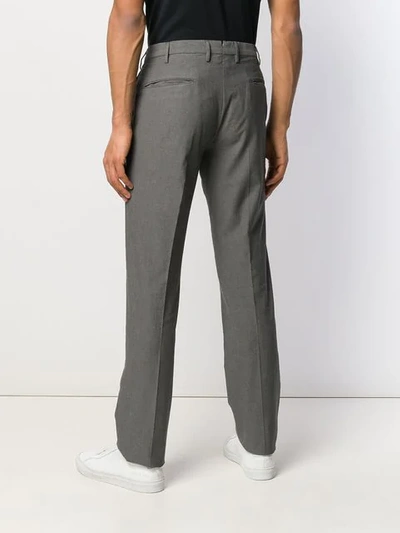 Incotex Regular Fit Trousers In Grey