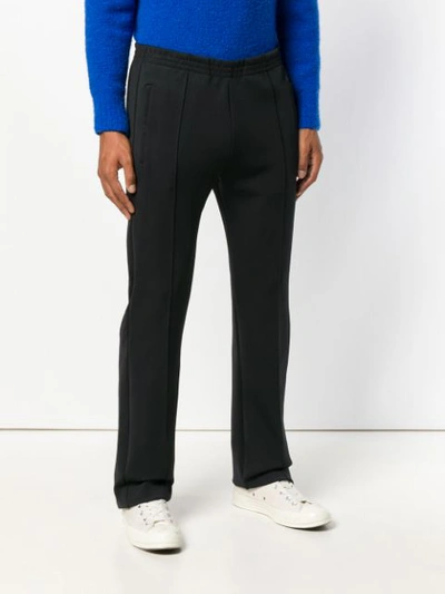 Shop Faith Connexion Front Seam Track Pants In Black