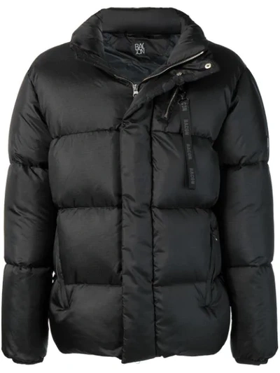 Shop Bacon Big Boo Quilted Jacket In Black