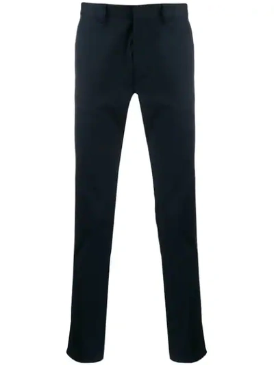 Shop Dsquared2 Chino Trousers In Blue