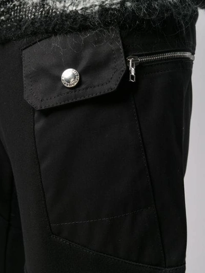ALEXANDER MCQUEEN RELAXED JOGGING TROUSERS - 黑色