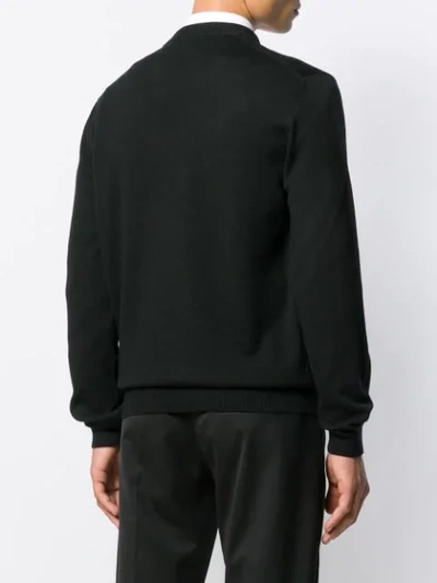 Shop Dolce & Gabbana Logo Sweater In Black