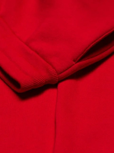 VERSACE 锥形运动裤 - 红色