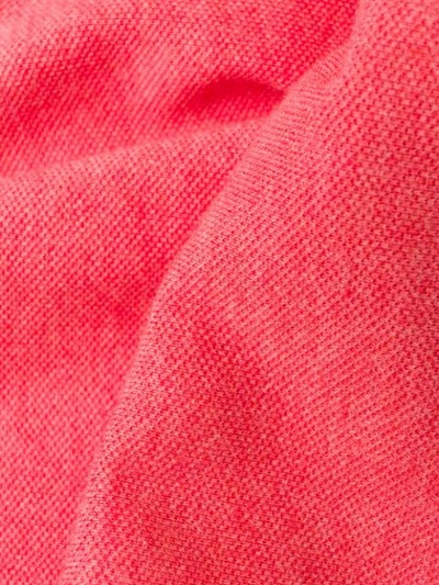 Shop Lauren Ralph Lauren Logo Embroidered Polo Shirt - Pink