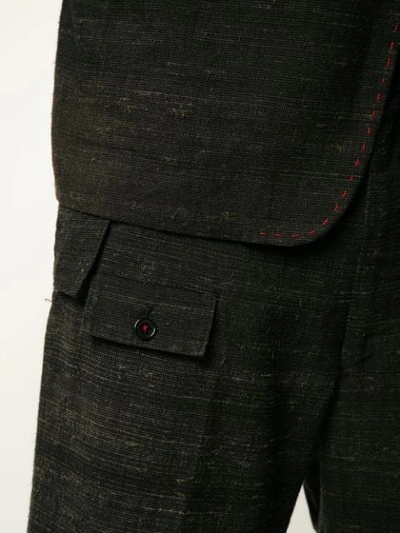 Pre-owned Yohji Yamamoto Vintage Stitching Details Suit - 灰色 In Grey