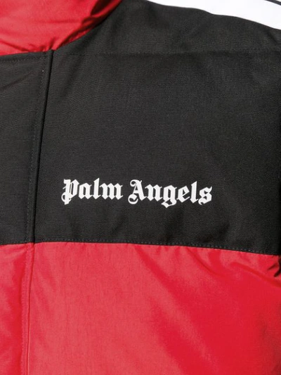 Shop Palm Angels Gefütterte Weste In Red