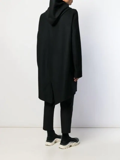 Shop Rick Owens Lab Slab Coat In Black