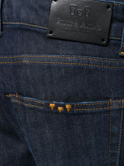 Shop Entre Amis Cropped Jeans - Blue