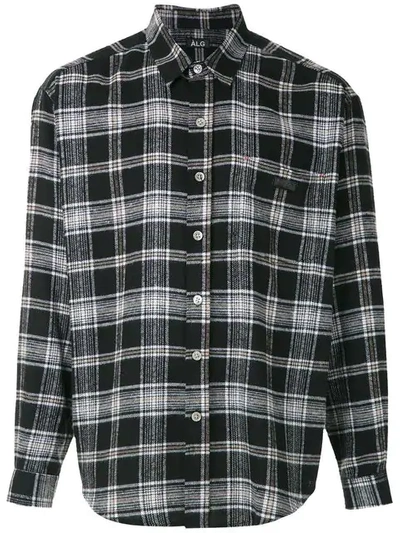 Shop Àlg Check Print Shirt In Multicolour