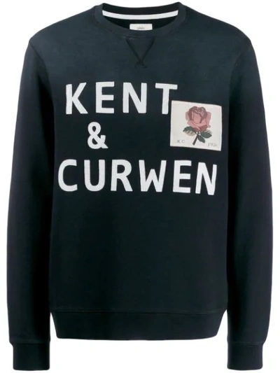 Kent and curwen patch cheap sweatshirt