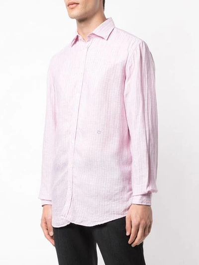 Shop Massimo Alba Stripe Long In Pink