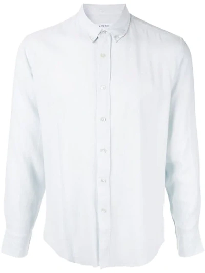 Shop Venroy Button-down Shirt In Blue