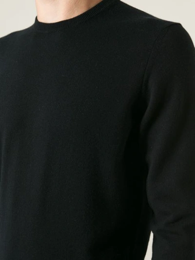 Shop Drumohr Crew Neck Sweater In Black