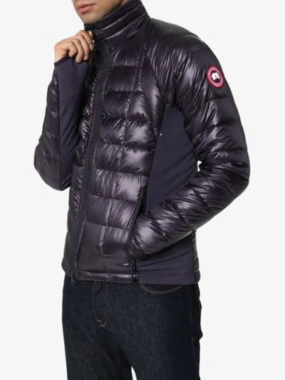 Shop Canada Goose Hybridge Lite Padded Jacket In Blue