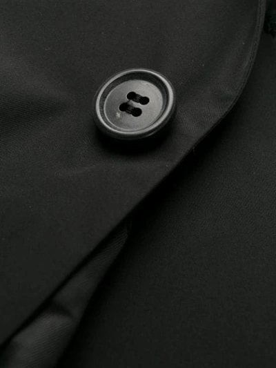 Shop Prada Crushed Lightweight Tailored Jacket In Black