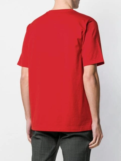 Shop Dolce & Gabbana Logo Print T In Red