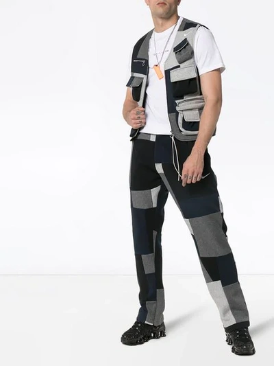 CLOTHSURGEON NIKE DECONSTRUCTED PATCHWORK SWEAT PANTS 
