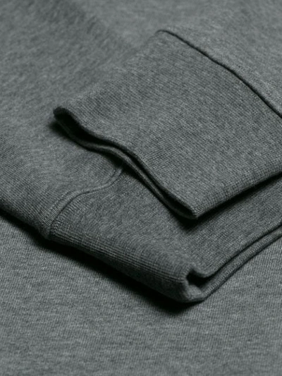Shop Mcq By Alexander Mcqueen Mcq Alexander Mcqueen Swallow Embroidered Sweatshirt - Grey