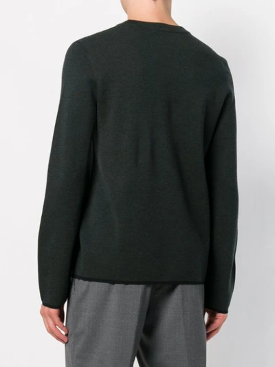 Shop Joseph Fine Milano Knit Sweater - Green
