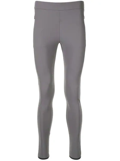 Shop A-cold-wall* Slim Fit Leggings In Grey