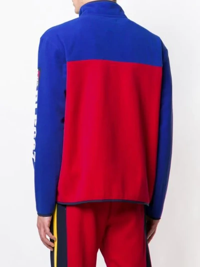 Shop Polo Ralph Lauren Hi-tech Logo Sweater In Red