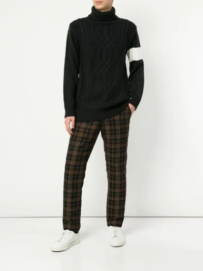 Shop Guild Prime Cable Knit Sweater - Black