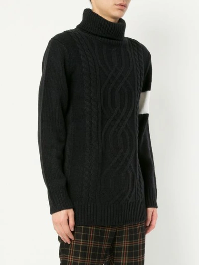 Shop Guild Prime Cable Knit Sweater - Black