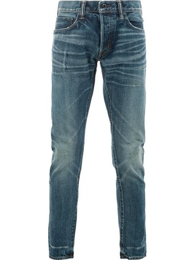 Shop Mastercraft Union Scott Slim-fit Jeans - Blue