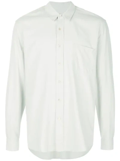 Shop Our Legacy Chest Pocket Shirt In Green