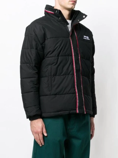 Shop Andrea Crews Nebraska Padded Jacket - Black