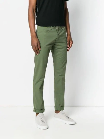 Shop Siviglia Slim-fit Jeans In Green