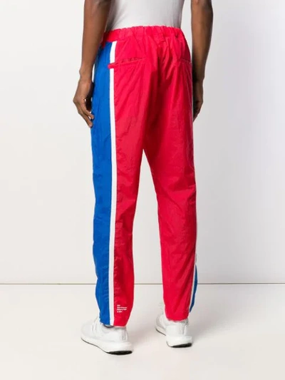 Shop Kappa Tailored Track Style Trousers In Red