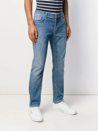 Dondup Straight Jeans In Blue