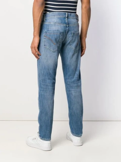 Dondup Straight Jeans In Blue