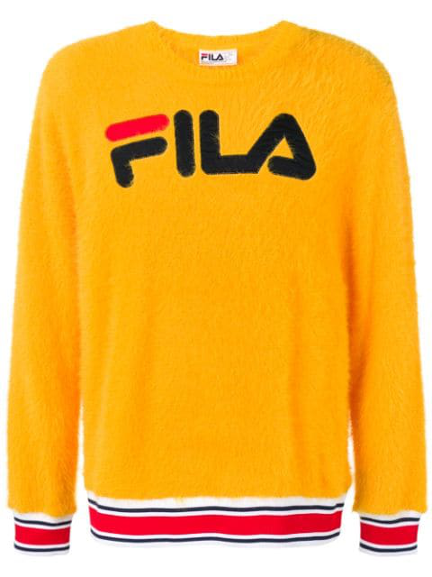 fila sweater yellow