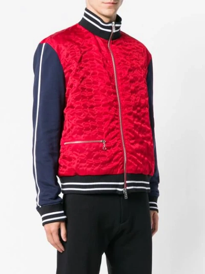 Shop Kenzo Bomber Jacket - Red