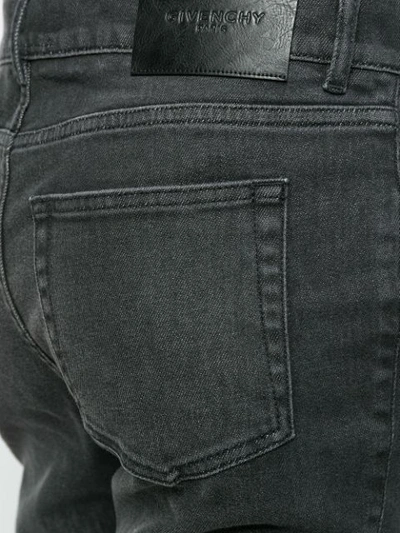 Givenchy Distressed Jeans In Black