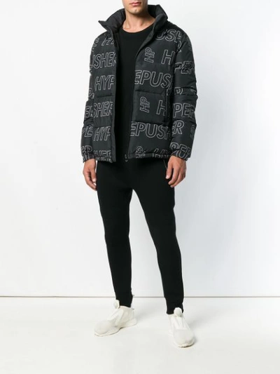 Shop Omc Padded Jacket - Black