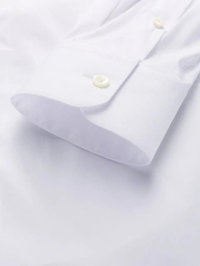 Z ZEGNA CLASSIC COLLARED SHIRT - 白色