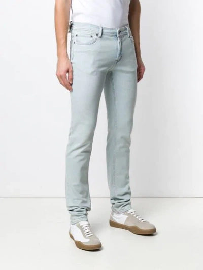 Shop Acne Studios North Slim Fit Jeans In Blue