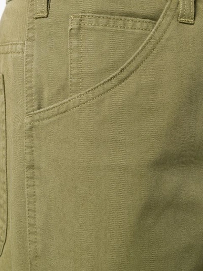 Apc Chino Trousers In Green
