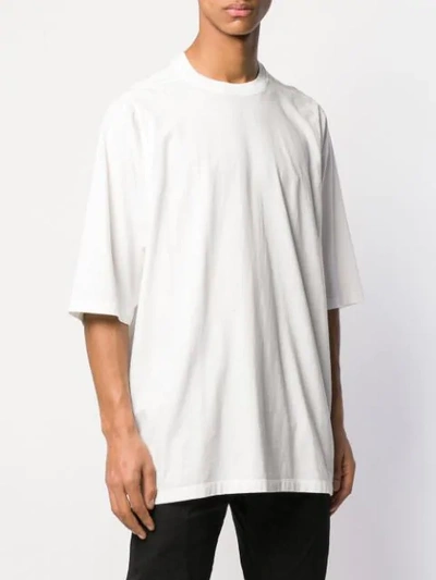 Shop Rick Owens Oversized T In White